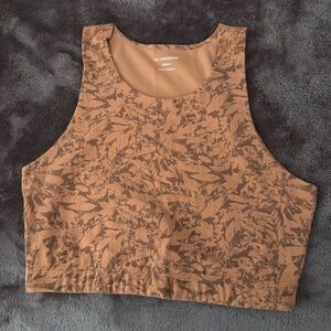 REI - Orange Crop Top Raceback, Medium, no lining